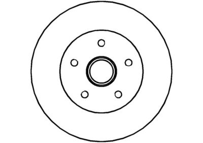 NBD178 NATIONAL Тормозной диск