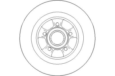 NBD1781 NATIONAL Тормозной диск