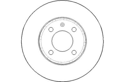 NBD1792 NATIONAL Тормозной диск