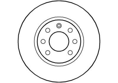NBD180 NATIONAL Тормозной диск