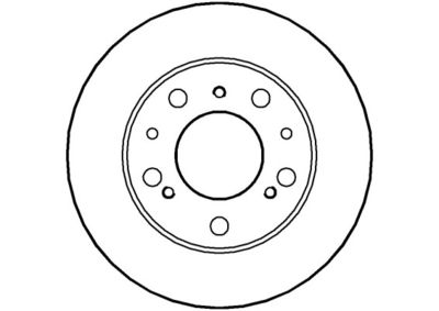 NBD181 NATIONAL Тормозной диск