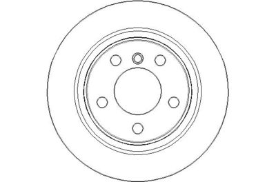 NBD1812 NATIONAL Тормозной диск
