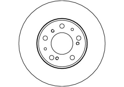 NBD182 NATIONAL Тормозной диск