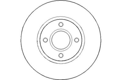 NBD1821 NATIONAL Тормозной диск