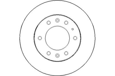 NBD1822 NATIONAL Тормозной диск