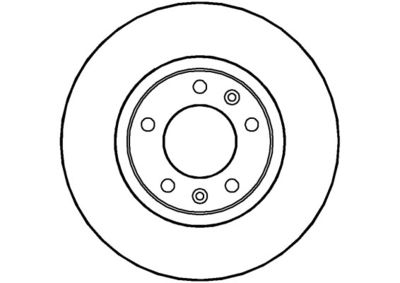 NBD184 NATIONAL Тормозной диск