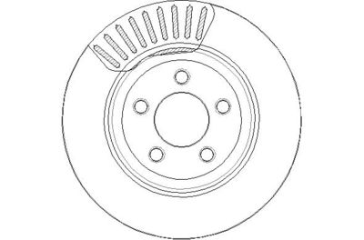 NBD1849 NATIONAL Тормозной диск