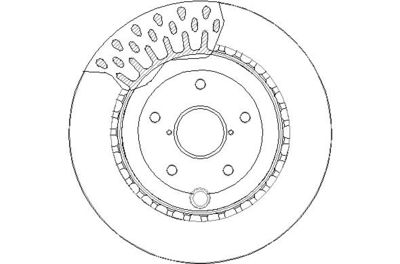NBD1851 NATIONAL Тормозной диск
