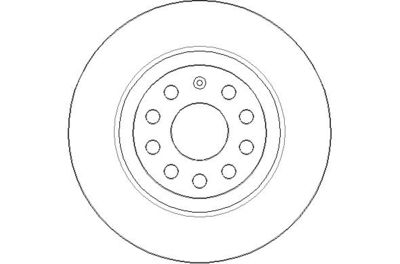 NBD1859 NATIONAL Тормозной диск