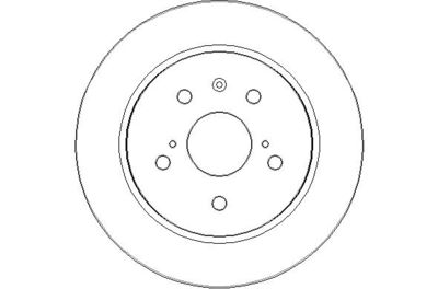NBD1860 NATIONAL Тормозной диск