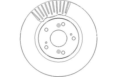 NBD1862 NATIONAL Тормозной диск