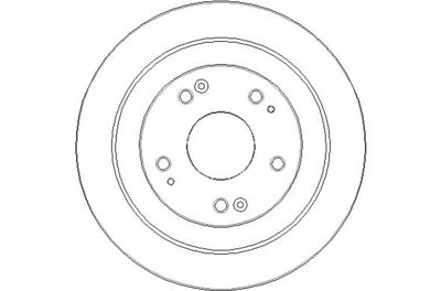 NBD1863 NATIONAL Тормозной диск