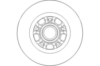 NBD1866 NATIONAL Тормозной диск