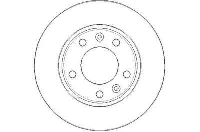 NBD1872 NATIONAL Тормозной диск
