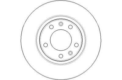 NBD1874 NATIONAL Тормозной диск