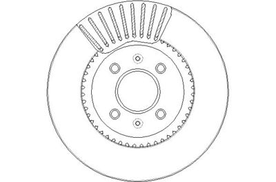 NBD1892 NATIONAL Тормозной диск