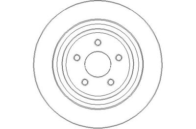 NBD1899 NATIONAL Тормозной диск