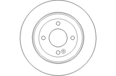 NBD1905 NATIONAL Тормозной диск