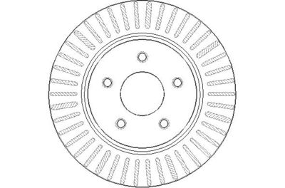 NBD1913 NATIONAL Тормозной диск