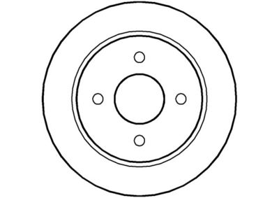 NBD202 NATIONAL Тормозной диск