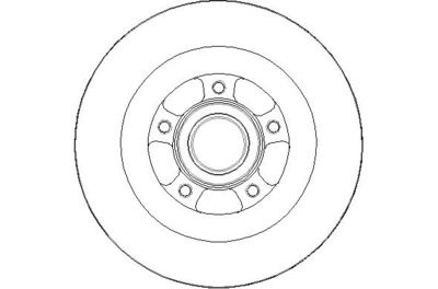NBD2035 NATIONAL Тормозной диск