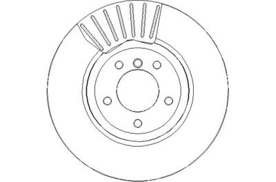 NBD2036 NATIONAL Тормозной диск