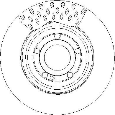 NBD2049 NATIONAL Тормозной диск