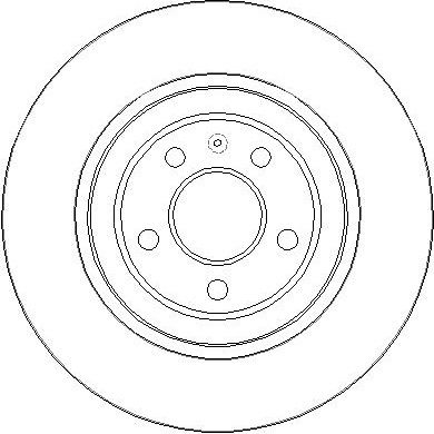 NBD2050 NATIONAL Тормозной диск