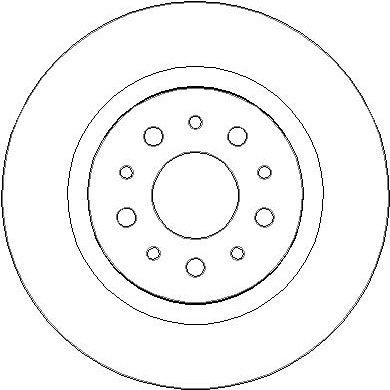 NBD2083 NATIONAL Тормозной диск