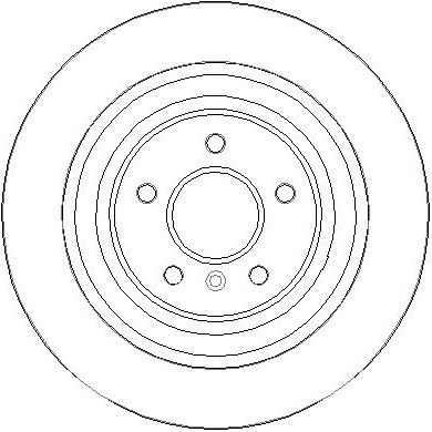 NBD2085 NATIONAL Тормозной диск
