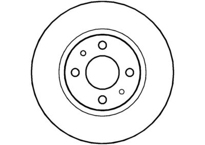 NBD215 NATIONAL Тормозной диск