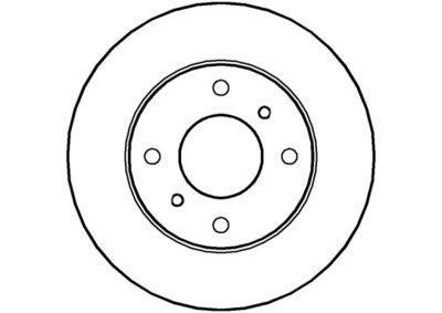 NBD237 NATIONAL Тормозной диск