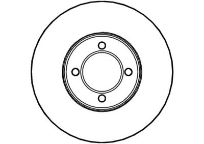 NBD273 NATIONAL Тормозной диск