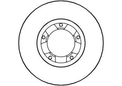 NBD276 NATIONAL Тормозной диск