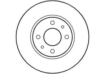 NBD284 NATIONAL Тормозной диск