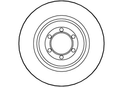 NBD290 NATIONAL Тормозной диск