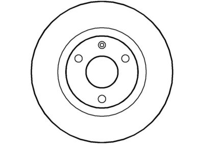 NBD298 NATIONAL Тормозной диск