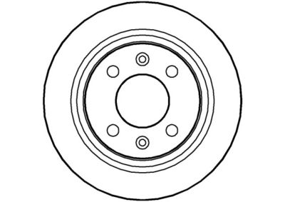 NBD299 NATIONAL Тормозной диск