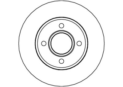 NBD301 NATIONAL Тормозной диск