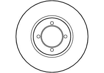 NBD309 NATIONAL Тормозной диск