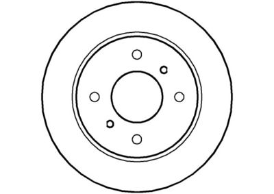 NBD312 NATIONAL Тормозной диск
