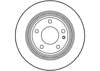 NBD326 NATIONAL Тормозной диск