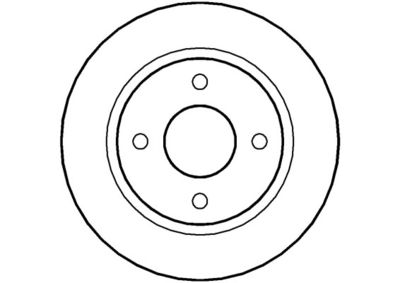NBD339 NATIONAL Тормозной диск