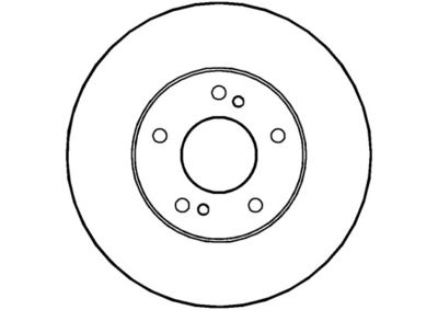 NBD368 NATIONAL Тормозной диск