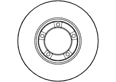 NBD378 NATIONAL Тормозной диск