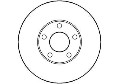 NBD388 NATIONAL Тормозной диск