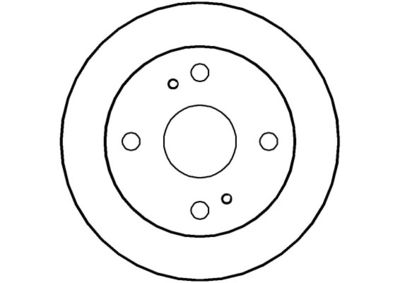 NBD425 NATIONAL Тормозной диск