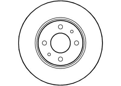NBD453 NATIONAL Тормозной диск