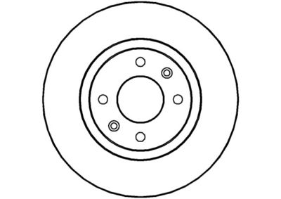NBD487 NATIONAL Тормозной диск