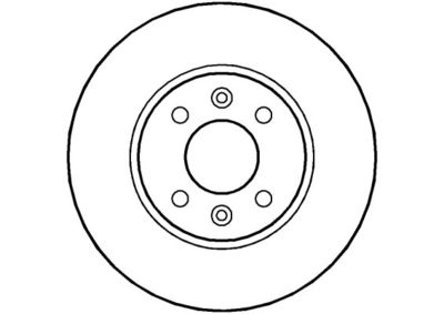 NBD489 NATIONAL Тормозной диск